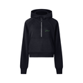 Women's Cropped Half-Zip Hoodie