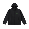 Men's High Neck Zip-Up Hoodie